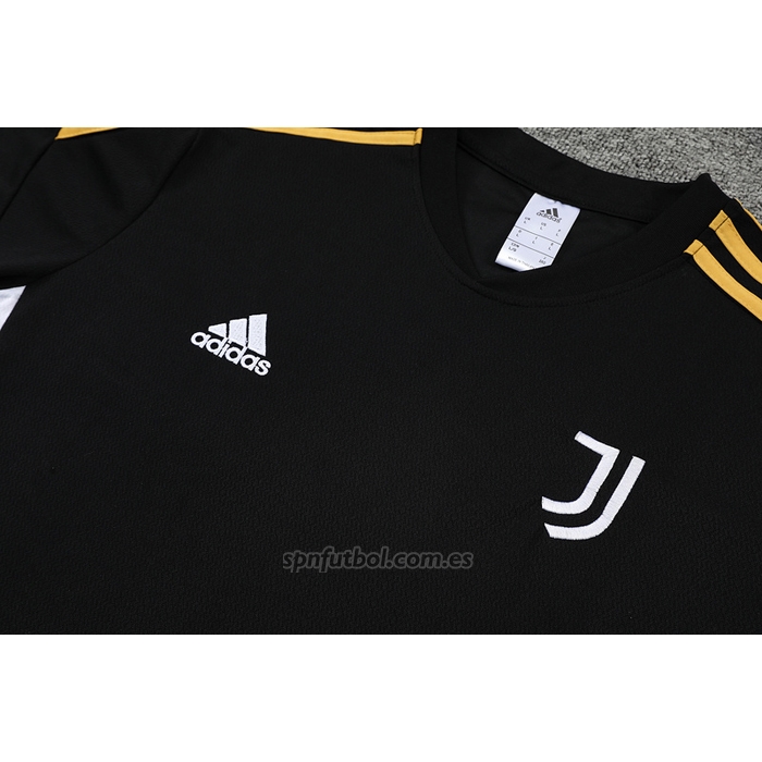 Chandal del Juventus Manga Corta 2022-2023 Negro - Pantalon Corto
